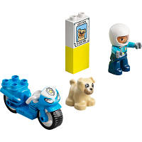 Конструктор LEGO DUPLO Town Полицейский мотоцикл 5 деталей (10967) g