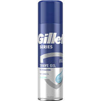 Гель для гоління Gillette Series Відновлюючий із зеленим чаєм 200 мл (7702018619658) p