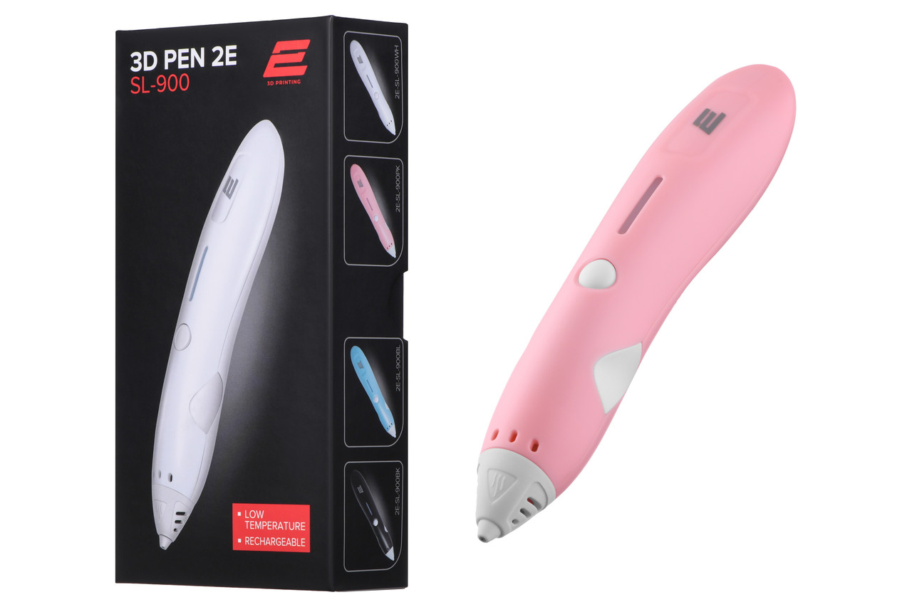 3D ручка 2Е для роботи з PCL-пластиком Рожевий (2E-SL-900PK)