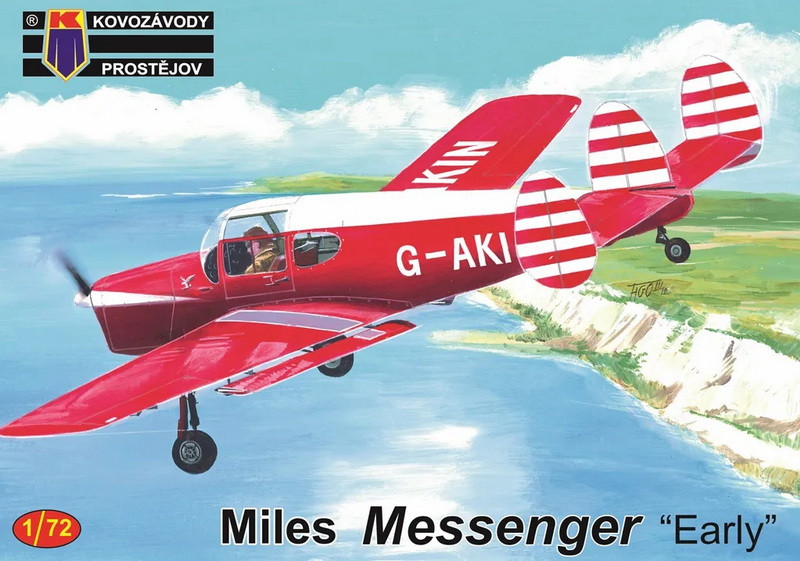 Пластикова модель 1/72 Kovozavody Prostejov 0426 Miles Messenger "Early"