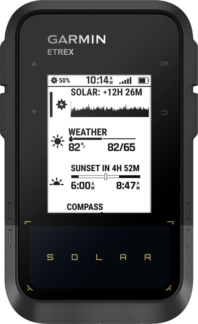 GPS-навігатор Garmin eTrex Solar (010-02782-00)