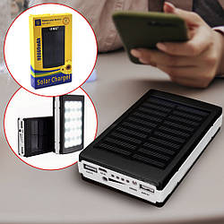 Моб. Зарядка Power Bank + LED + Solar 90000mah/803 (реал. ємність 4800)