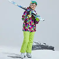 Дитяча куртка зі світловідбивними елементами зимова лижна DR HX-09 Розмір Найкраща ціна на PokupOnline