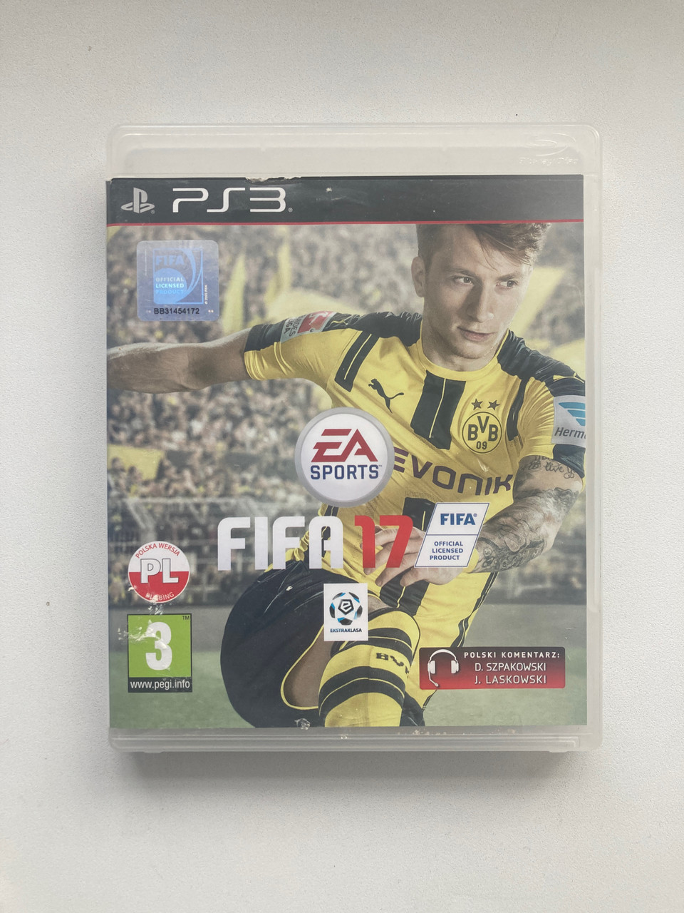 Відео гра Fifa 17 (PS3) pyc.