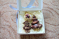 Шоколадный подарок на новый год сладкий шоколад sk2