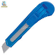 Нож канцелярский BUROMAX с пластиковой ручкой 18мм BM4646 95136
