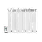 Електрорадіатор ELECTRO.8SL, стандарт 500/96 (168Вт) програматор зліва 910Вт з настінними кріпленнями, фото 2