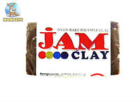 Глина полимерная "Jam Clay" темно-коричневая 18802