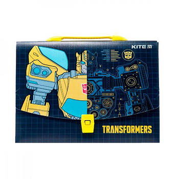 Портфель А4 Kite Transformers пластик із замком 618379