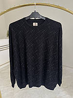 Мужской свитер Grand Chief 23049 (супер батал) 7-9XL черный