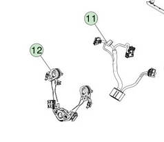 Проводка клаксону керма Tesla Model 3 (16-) 1508163-00-B