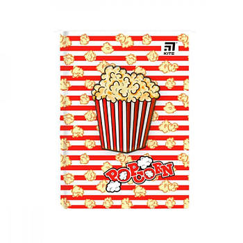 Блокнот А5 80 листів у клітинку "Kite" "Popcorn" 611009