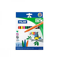 Фломастеры 12 цветов Milan Jumbo 620851/0612312