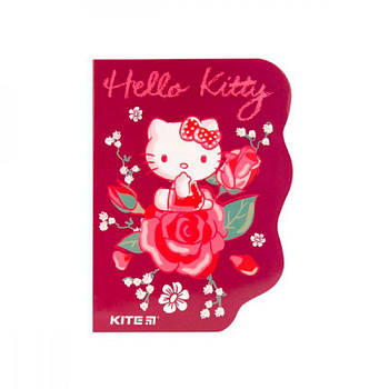 Блокнот з фігурною вирубкою Kite Hello Kitty А6, 60 аркушів, клітинка 623316