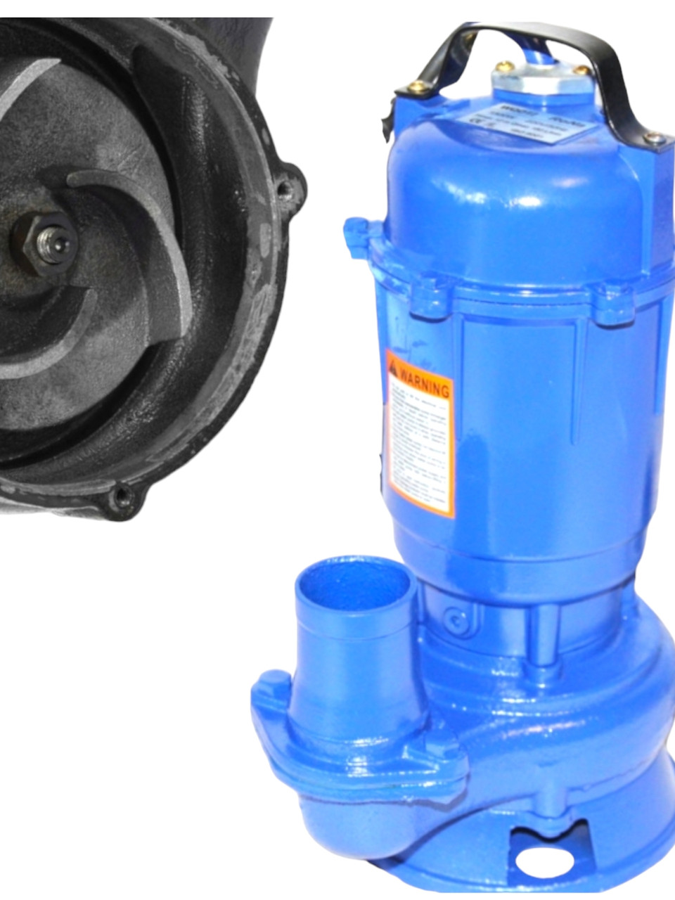 Фекальний насос БЕЗ ПЛАВКА WQD/ADR, фото 1