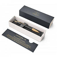 Ручка "Parker" шариковая Premium Black корпус черный с позолотой 24 032 615429