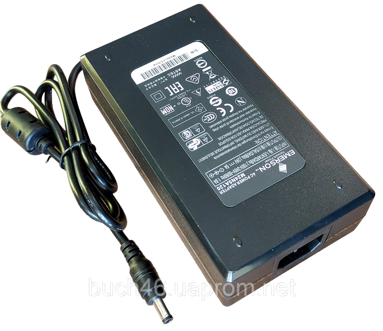 Купить EMERSON Импульсный блок питания 24В 5А 120W AC-DC 24V 5A 5.5х2 ...