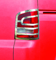 Накладки на стопы Multivan (2 шт, пласт.) для Volkswagen T5 2010-2015 гг