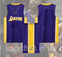 Фиолетовая Форма баскетбольная волейбольная Лейкерс Lakers