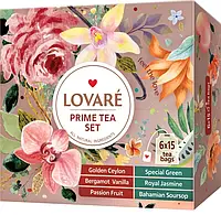 Чай ассорти LOVARE "PRIME TEA SET" 90п.