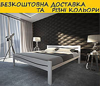 Ліжко металеве двоспальне "Сакура". Колір і розмір можна змінити.