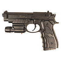 G052BL Страйкбольный пистолет Galaxy Beretta 92 с лазерным прицелом Nia-mart