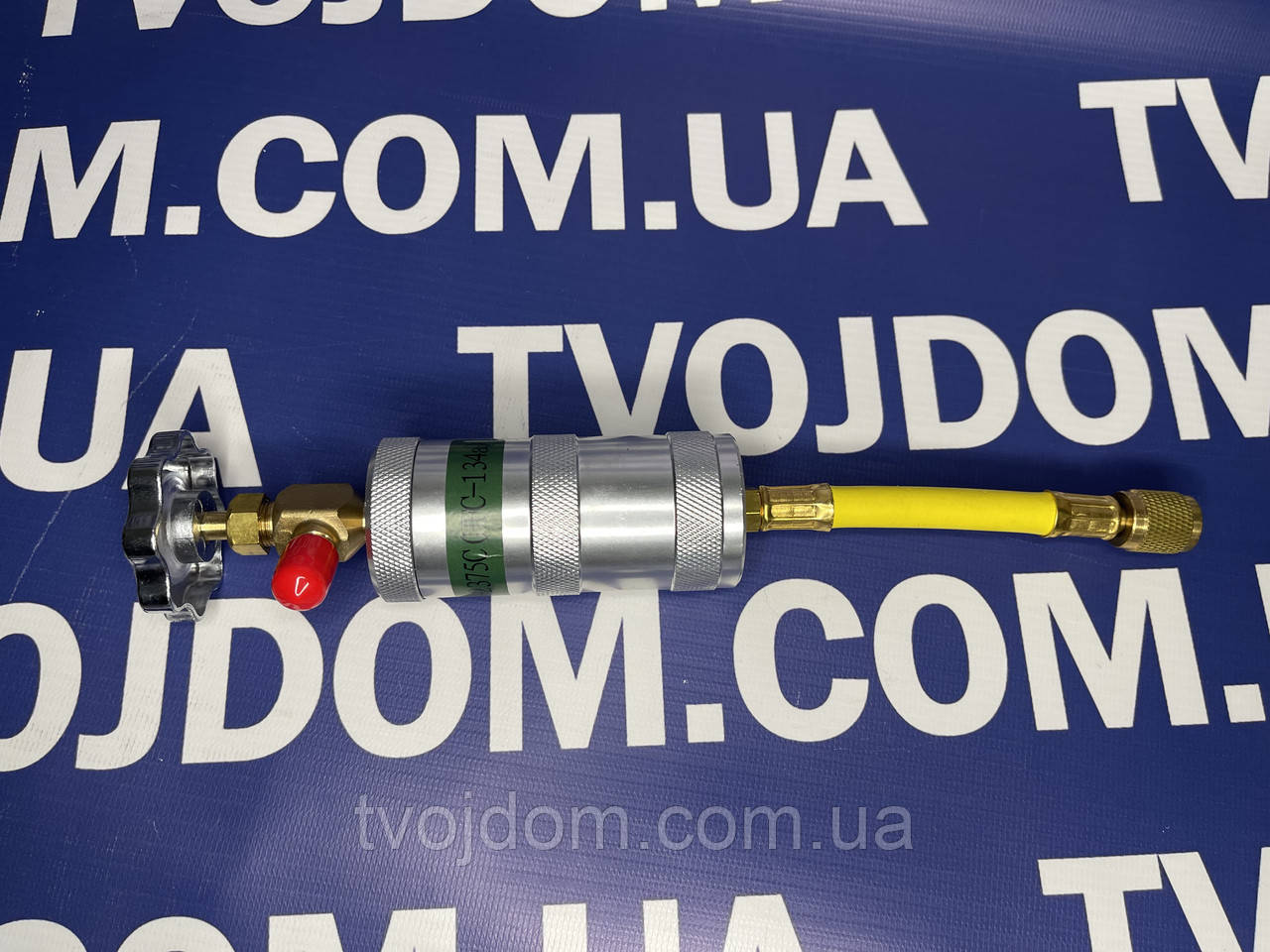 Інжектор для заправки флуоресцента та масла TO-2375C (R-134a,R-12) 60ml 1/4" SAE Китай