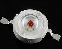 3Вт светодиод эмиттер красный фито 660нм 600мА 2,4В