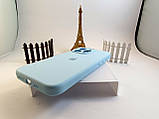 Чохол Silicone Case для Iphone 15 Pro Max блакитний SKY BLUE13, силіконовий чохол на АйФОН 15 ПРО МАКС блакитний, фото 10