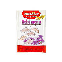 Акваріус Baby Menu сухий корм для молодняку риб, пакет 10 г