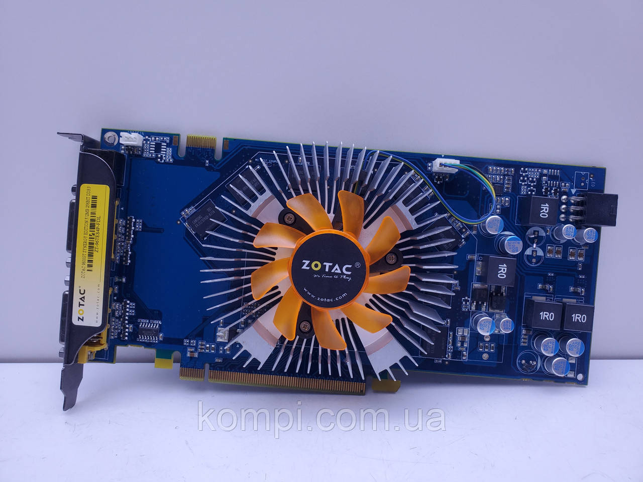 Відеокарта Zotac GeForce 9600 GT 512MB (GDDR3,256 Bit,PCI-Ex,Б/у)