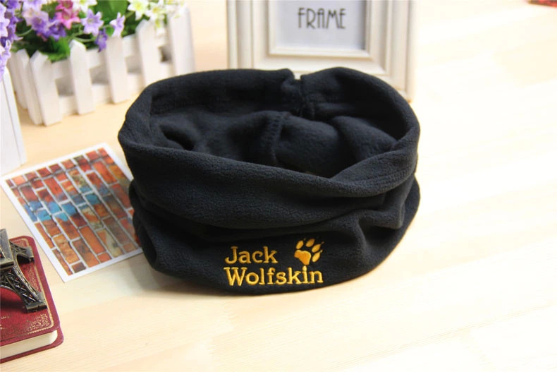 Зимний флисовый бафф Jack Wolfskin, теплый шарф горловик - фото 1 - id-p61342312