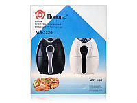 Аерофритюрниця Air Fryer 1300Вт 4,5л Domotec MS-3220 1шт 7080