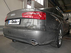 Фаркоп Audi A6 C7 2011-2018 (Ауді А6 С7 седан) оцинкований Швидкознімний автомат на ручці