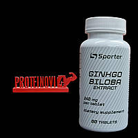 Гинкго Билоба экстракт Sporter Ginkgo Biloba extract 240mg 60tab натуральная добавка