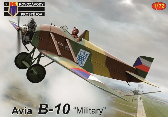 Пластикова модель 1/72 Kovozavody Prostejov 0422 чехословацький літак Avia BH-10