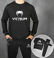 Спортивний костюм Venum чорний (люкс) XS