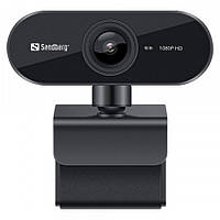 Веб-камера Sandberg 133-97 Webcam Flex 1920x1080 HD автофокус USB 2МП Black