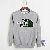 Спортивна кофта The North Face, Зе Норс Фейс, світшот, трикотаж, чоловічий,сірого кольору,XS