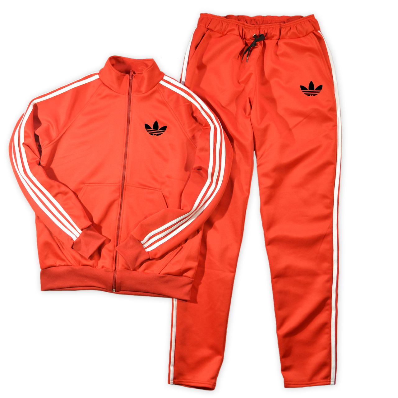 Спортивний костюм Adidas (Адідас) червоного кольору для тренувань