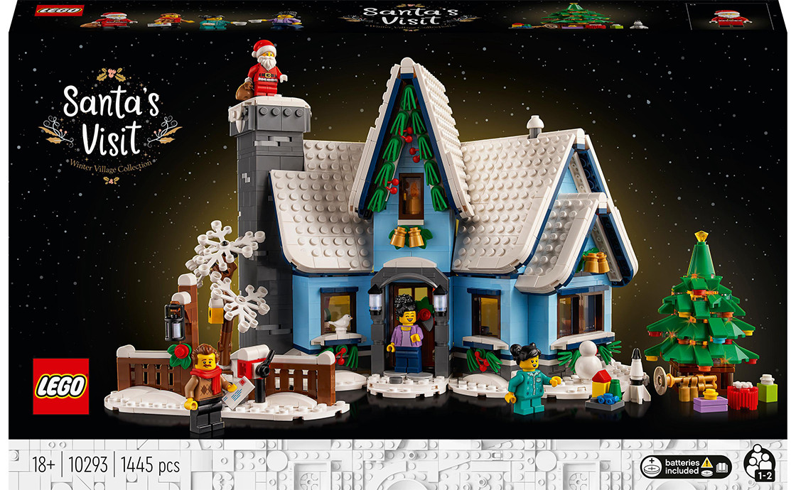 LEGO Creator Візит Санти 1445 деталей (10293)