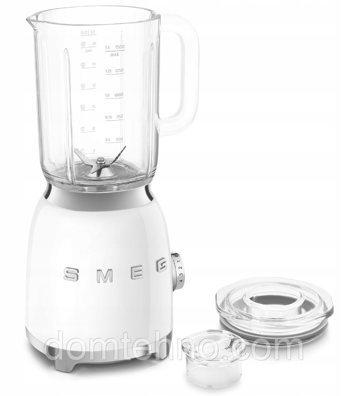 Чашковий блендер Smeg BLF03WHEU 800 Вт, білий - нова модель