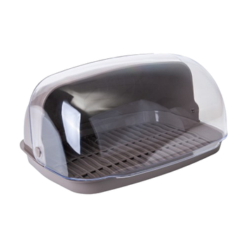 Хлібниця 36*27*18см пластик капучіно Алеана