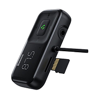 FM-модулятор чорний BASEUS T Shaped S-16 CCMT000201, фото 3