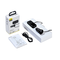 FM-модулятор чорний BASEUS T Shaped S-16 CCMT000201, фото 5