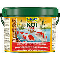 Сухой корм для прудовых рыб Tetra в палочках KOI Sticks 10 л (для карпов кои) l