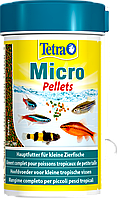 Корм Tetra Micro Pellets для мелких аквариумных рыбок, 100 мл (гранулы) n