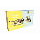 "Український фермер", дерев'яний конструктор, 311 деталей, 3D-пазл, фото 6