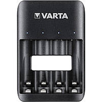 Зарядка для батарейок "Varta usb quatro 57652" на 4 слоти для акумуляторів AA, AAA типу Ni-Mh, USB-вихід + кабель