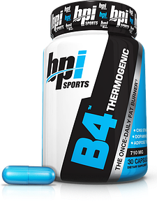 Жироспалювач BPI Sports B4 -30 капсул 